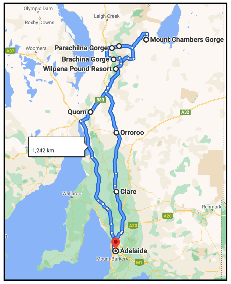 Flinders Ranges Tours from Adelaide May 3 day tour